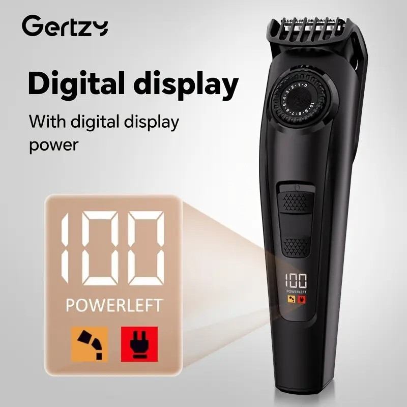 Професійний акумуляторний тример для волосся, бороди та тіла з Type-C Київ - зображення 2