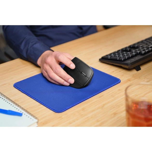 Мышь компьютерная безпроводная Trust Bayo Multidevice Ergonomic Wireless Black 25146_TRUST черная Київ - зображення 9