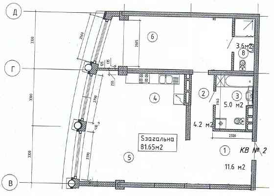 продажа 2-к квартира Киев, Шевченковский, 212000 $ Київ