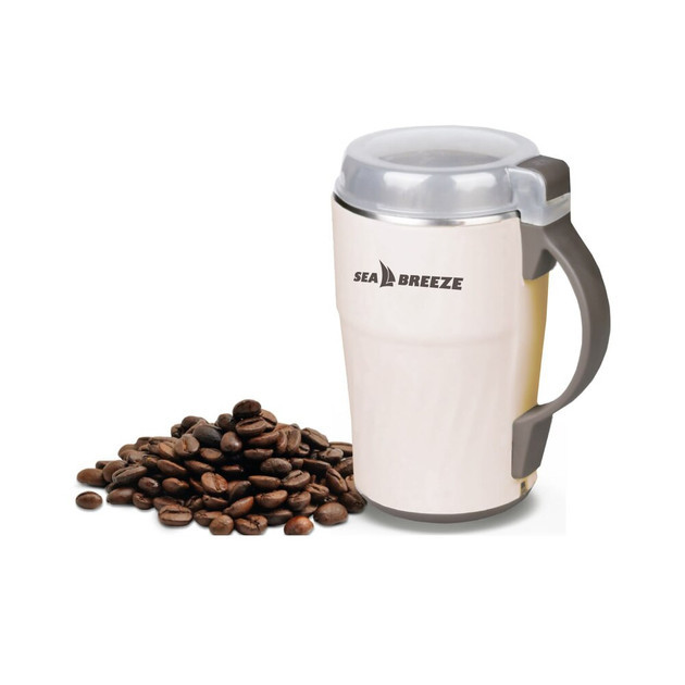Кофемолка Sea Breeze SB-0602 350 Вт бежевая Київ - зображення 1