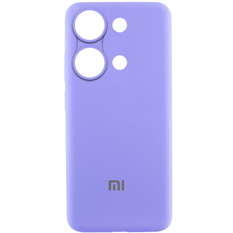 Чехол Silicone Cover Lakshmi Full Camera (AAA) with Logo для Xiaomi Redmi Note 13 Pro 4G Херсон - зображення 1