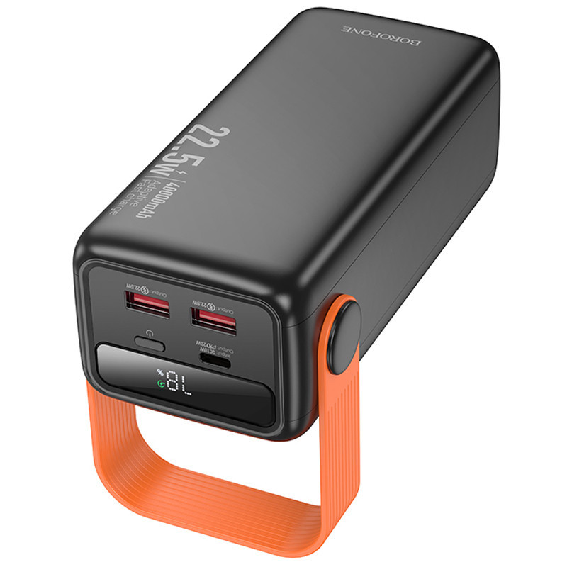 Портативное ЗУ Power Bank Borofone BJ66 Magnifico 22.5W+PD20W 40000 mAh Херсон - зображення 5