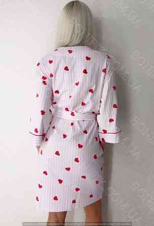 Женский халат на поясе с рисунком "Loveu" (арт. LGK 208/25/01) Кривий Ріг