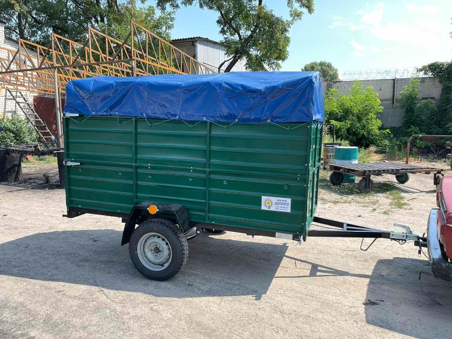 Купить новый одноосный прицеп Днепр-21 Тент и брызговики в подарок Сквира - зображення 2