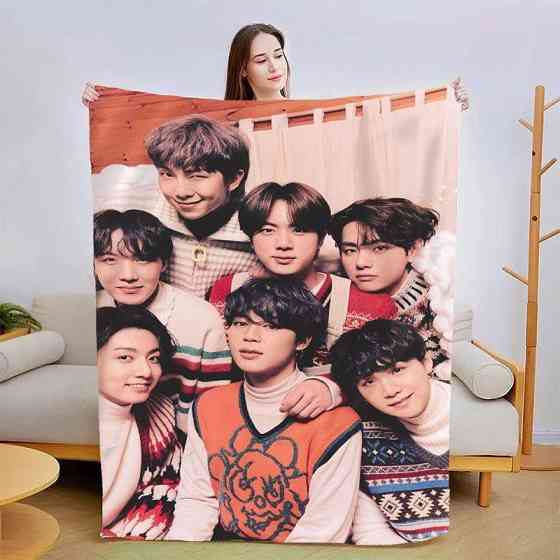 Плед 3D новорічний Зимовий BTS №2 3182_A 15381 160х200 см Київ