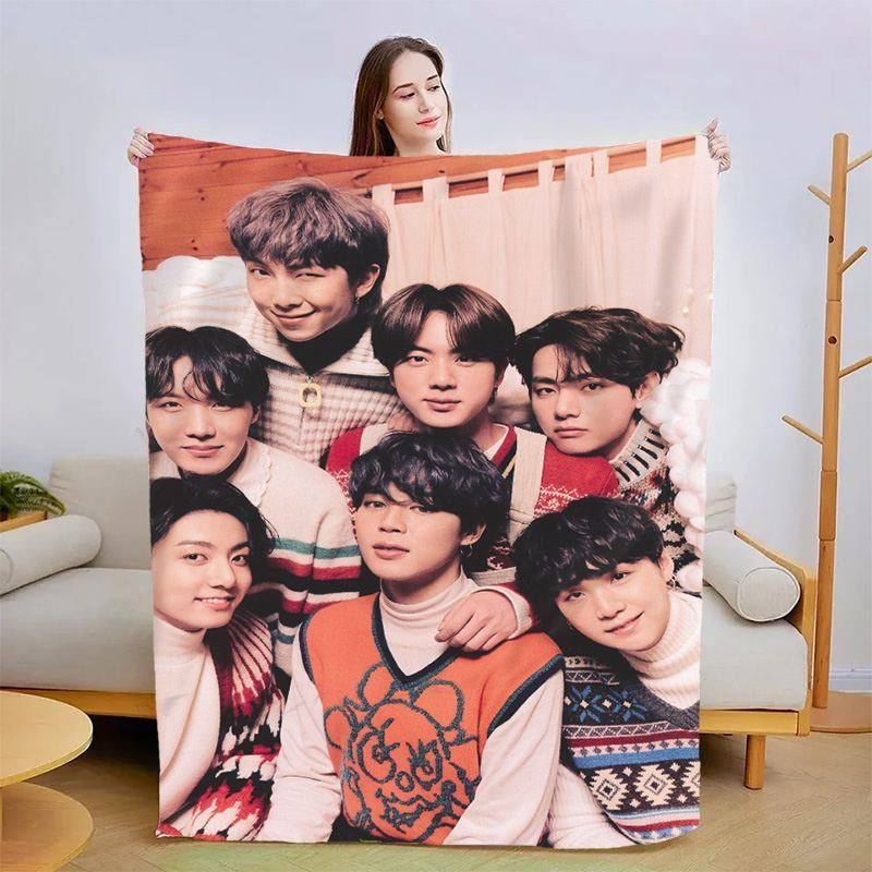 Плед 3D новорічний Зимовий BTS №2 3182_A 15381 160х200 см Київ - зображення 1