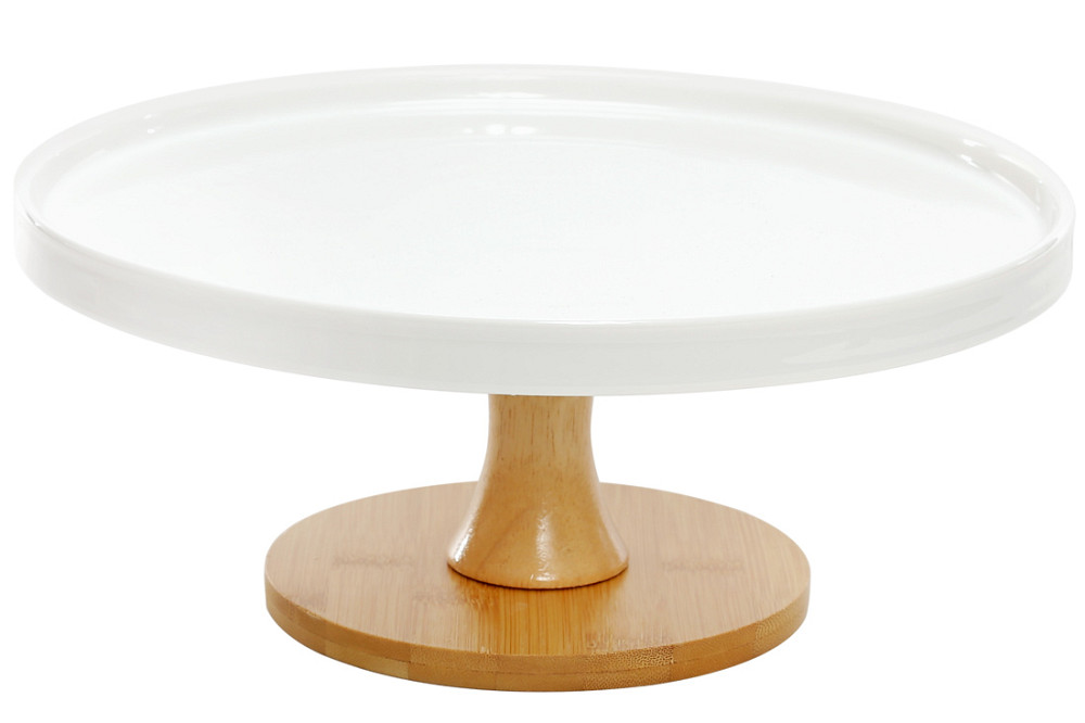 Тортівниця на ніжці Bona Di 988-303 28 см Київ - зображення 1