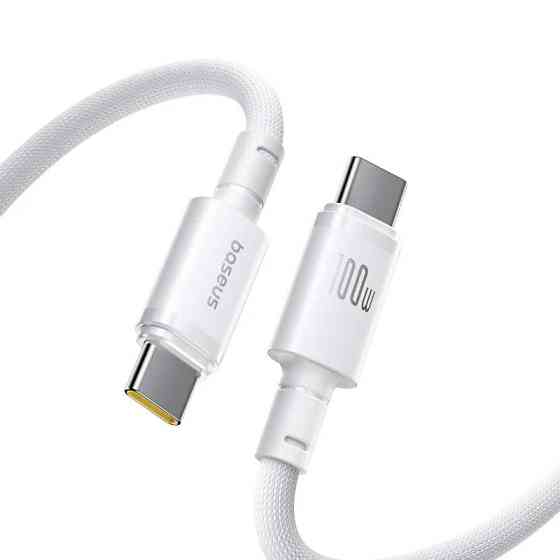 Дата кабель Baseus New Braided Type-C to Type-C 100W (2m) (E0426V) Херсон