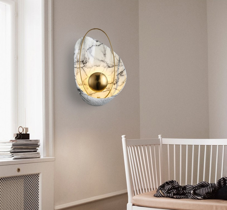 Бра настінна LED W1834-wh-k Білий 40х26х10 см. Київ - зображення 1