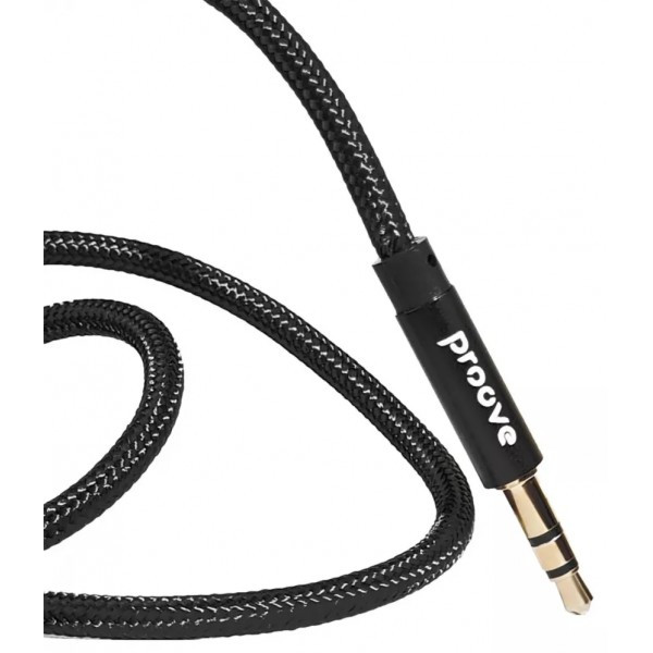 AUX кабель Proove Weft 1m Black (ACWF00005801) (Код товару:37760) Харьков - изображение 3