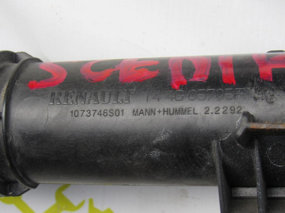 Патрубок интеркулера Renault Megane 1.6 DCI 2008-2024 (1065332S01) Ковель - зображення 3