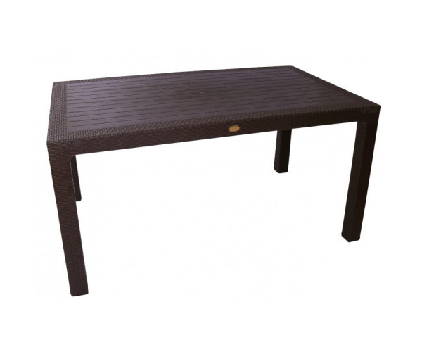 Стіл Осло пластиковий ротанг 150*90 Дніпро - зображення 2