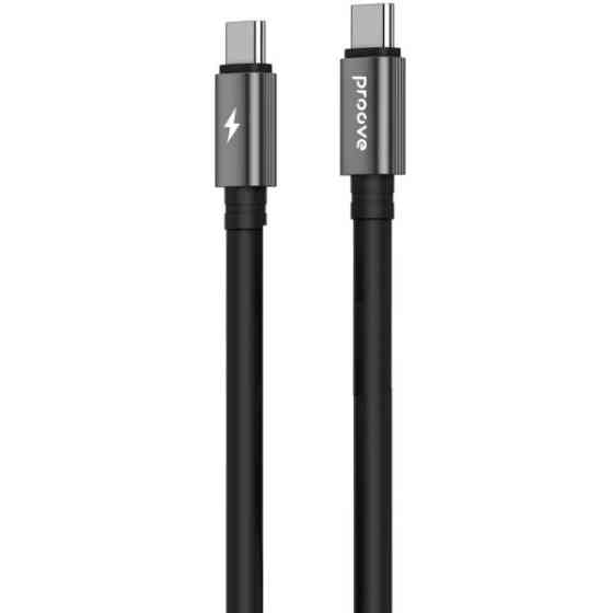Кабель Proove Magneto Type-C to Type-C 60W 1m Black (CCMA60002201) Харків