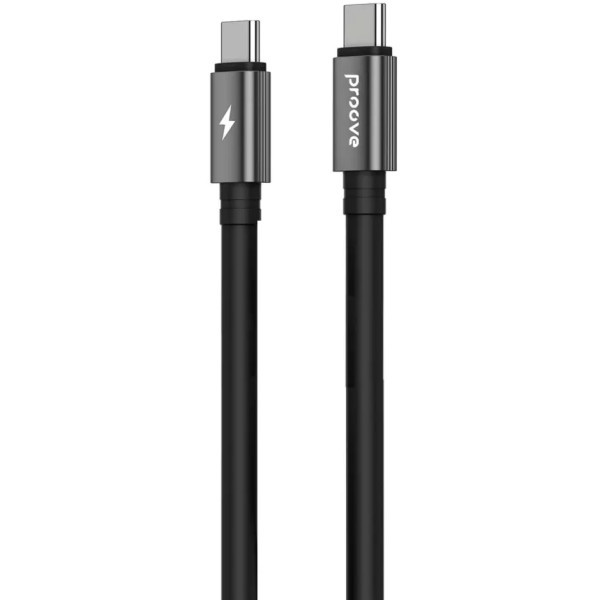 Кабель Proove Magneto Type-C to Type-C 60W 1m Black (CCMA60002201) Харків - зображення 2