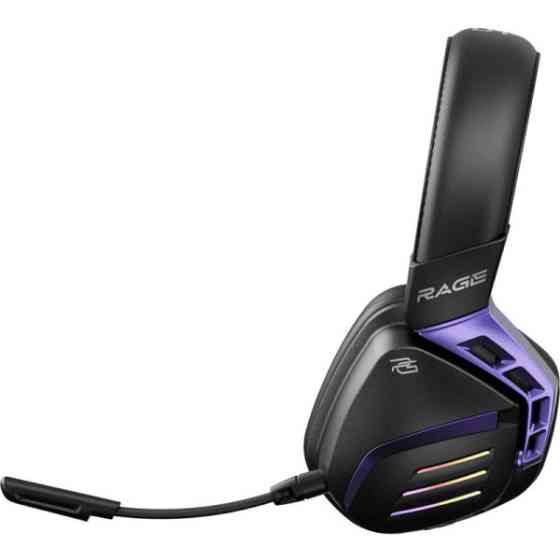 Bluetooth-гарнітура Proove Gaming Rage (APP) Black/Purple (WHRG00020001) Харків
