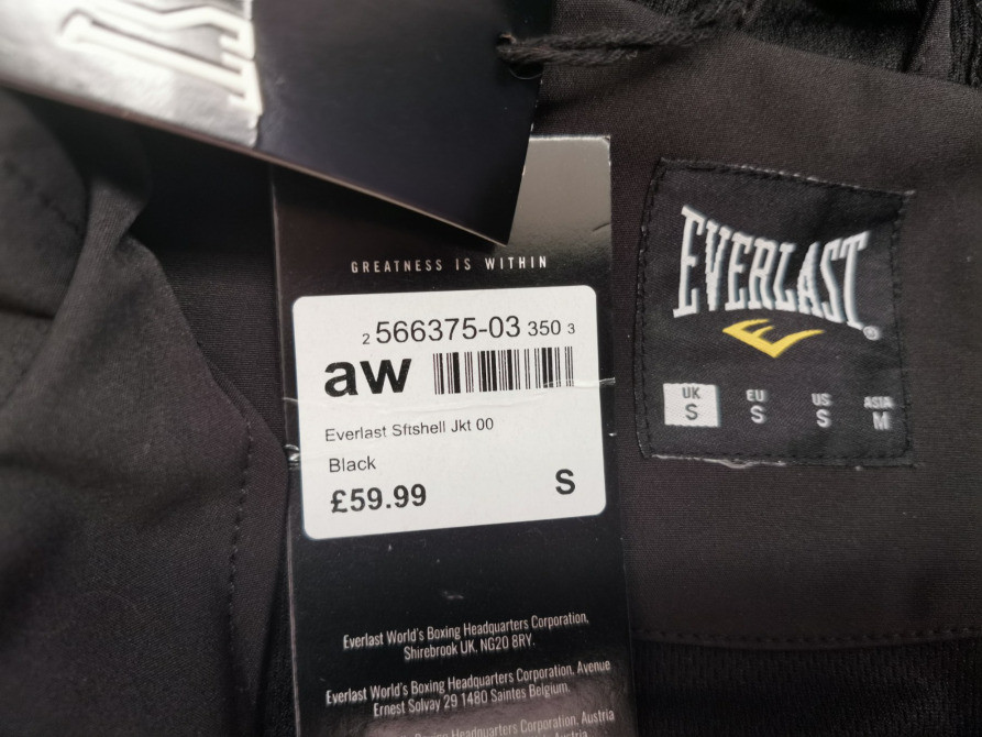 Нова чоловіча оригінальна куртка Everlast softshell / Розмір S Київ - зображення 6