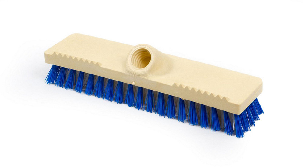 Щетка хозяйственная для мытья MASTERTOOL пластиковая колодка 240х65х41/28 мм ВР без ручки 14-6522 Харків - зображення 1