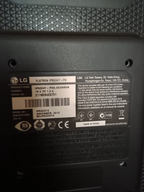 Монитор LG Flatron IPS224. Киев - изображение 7