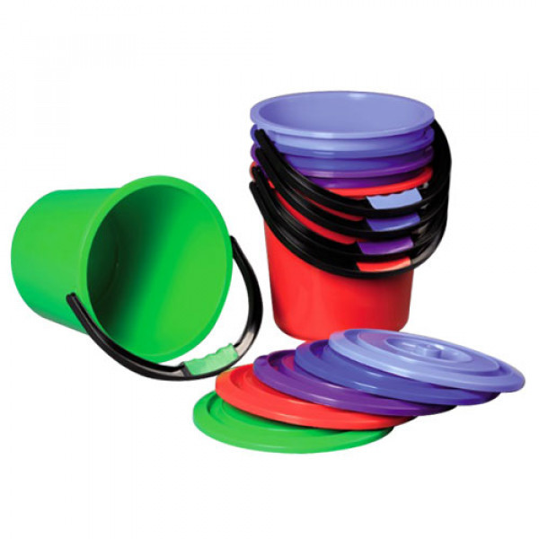 Відро пластикове з кришкою Stenson GR-02006 7 л Киев - изображение 1