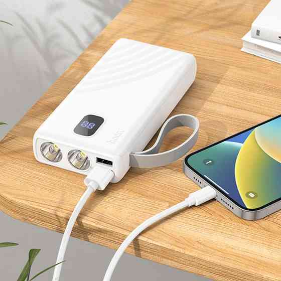Портативное ЗУ Power Bank Hoco J129A Nature flashlight 20000 mAh Херсон