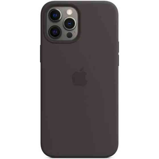 DM Чохол Silicone with MagSafe для iPhone 12/12 Pro Black Харьков