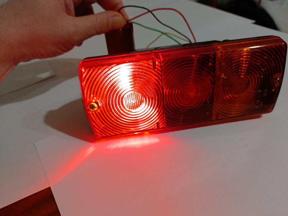 Ліхтар задній на легковий причіп 3301 LED на Фермер, Бобер, Палич, Одіссей Баришівка - зображення 2