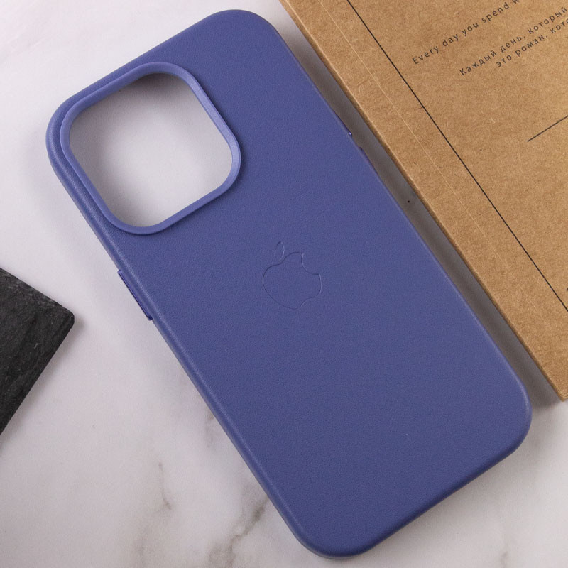Кожаный чехол Leather Case (AA Plus) with Magnetic Fit для Apple iPhone 14 Pro (6.1") Херсон - изображение 7