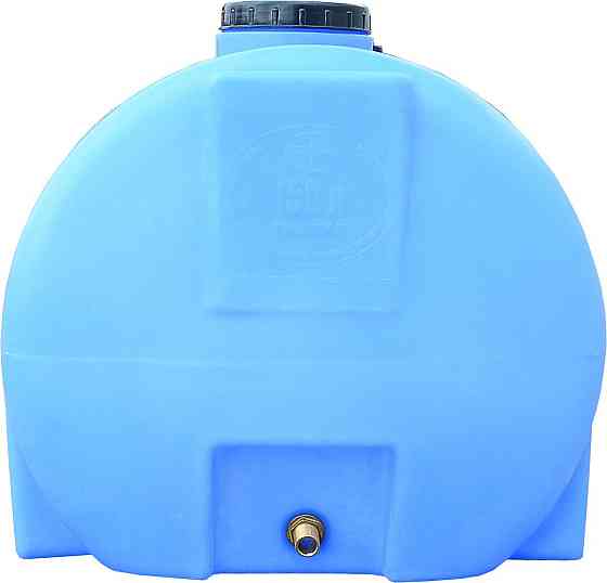 Емкость 150 л горизонтальная ГО ПБ голубая Київ