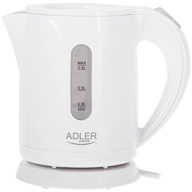 Электрочайник Adler AD-1371w 0.8 л белый Киев - изображение 1