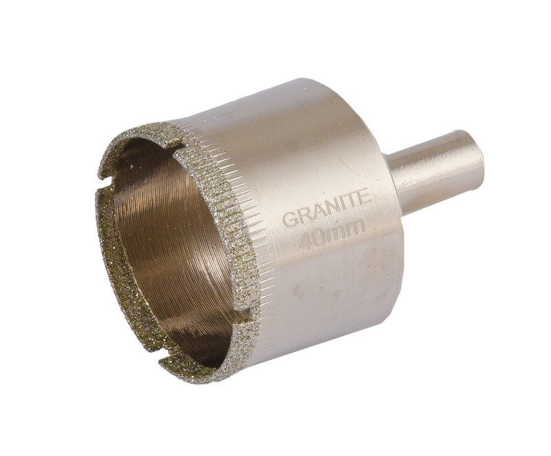 Сверло для стекла и керамики GRANITE трубчатое с алмазным напылением 40 мм 2-01-240 Харьков - изображение 1