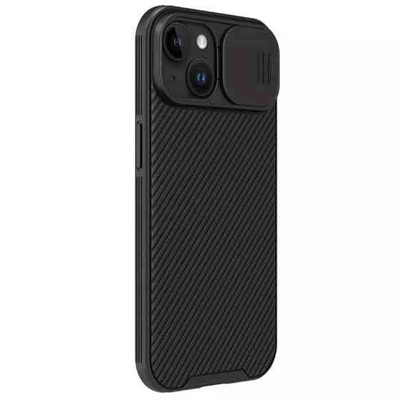 Карбоновая накладка Nillkin CamShield Pro для Apple iPhone 15 (6.1") Херсон