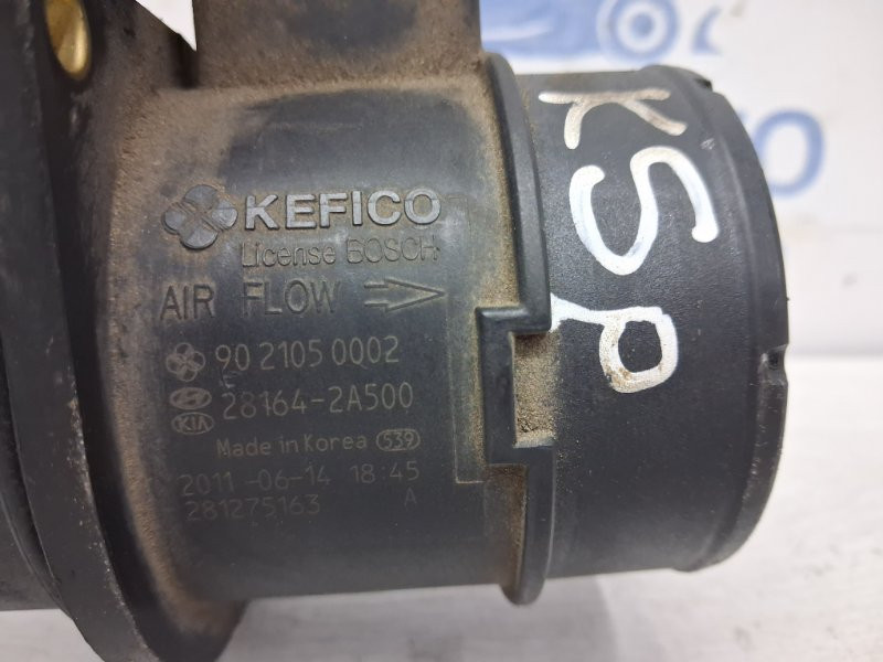 Датчик расхода воздуха Kia Sportage SL 1.7 DIESEL D4FD 2010 (б/у) Киев - изображение 4