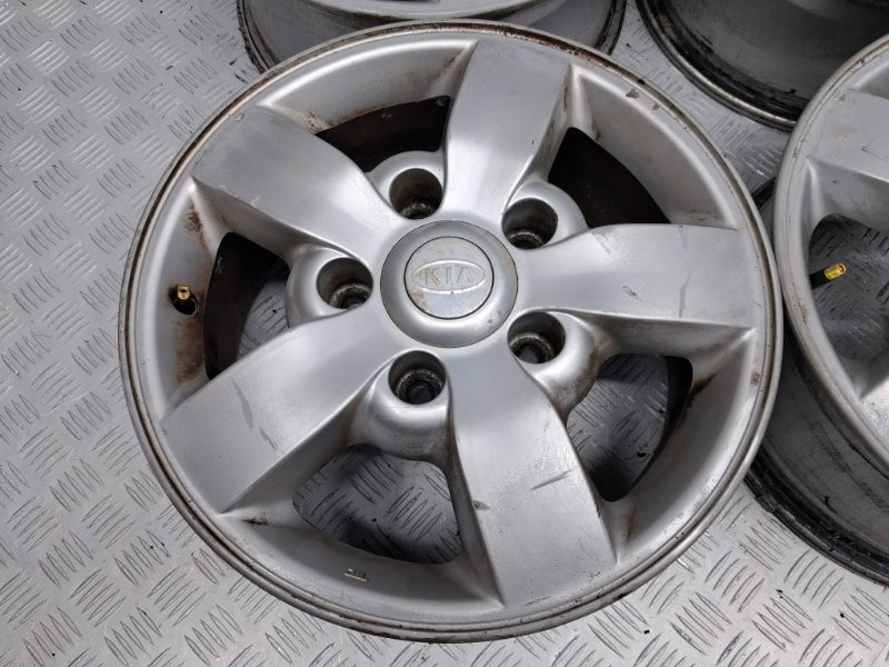 Диски титан комплект R16 Kia Sorento BL 2.5 DIESEL D4CB 2002 (б/у) Київ - зображення 4