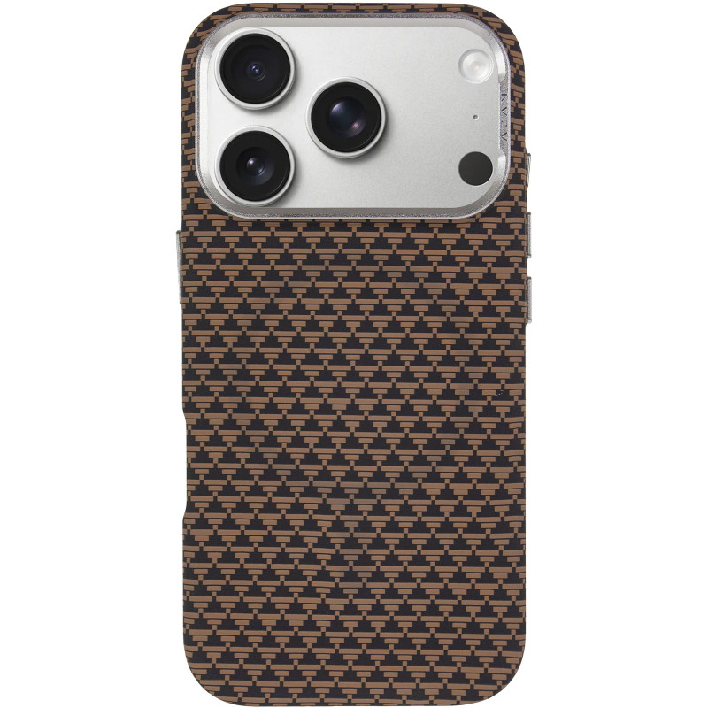 Чехол TPU+PC KVZV Triangular Pattern with Magnetic Fit для Apple iPhone 17 Pro Max / 18 Pro Max 6.9 Херсон - изображение 2