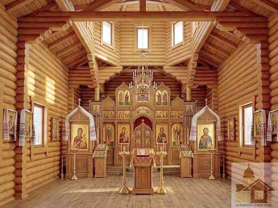 Зруби під ключ: дерев'яна церква Одеса