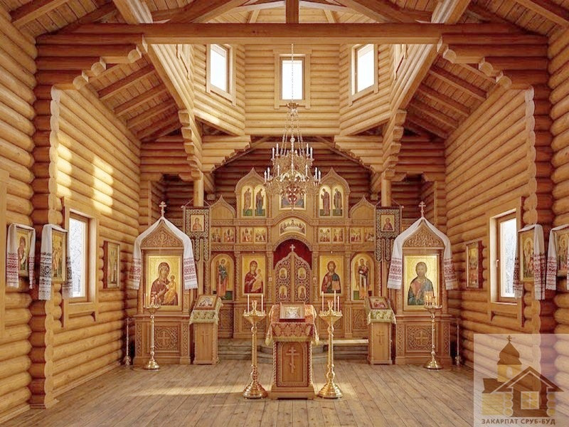 Зруби під ключ: дерев'яна церква Одеса - зображення 4