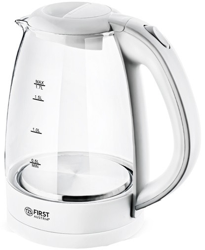Електрочайник First FA-5404-1-WI 1.7 л белый Киев - изображение 5