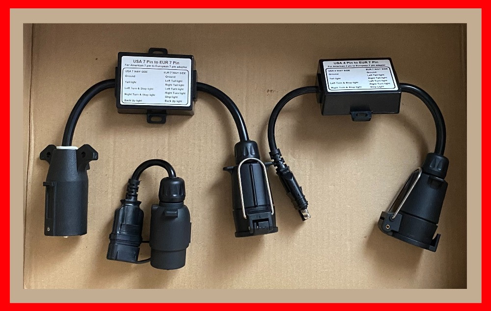 Перехідник - конвертер для фаркопа з USA 4pin на Euro 7pin Харьков - изображение 7