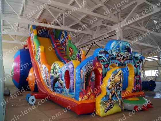 Надувна гірка Супергерої 8 Киев