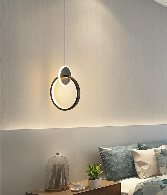 Люстра стельова LED DE2C/1-k Чорний 35-200х12х20 см. Киев - изображение 1