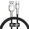 Дата кабель Baseus Cafule Metal Data USB to Type-C 66W (2m) (CAKF0002) Херсон