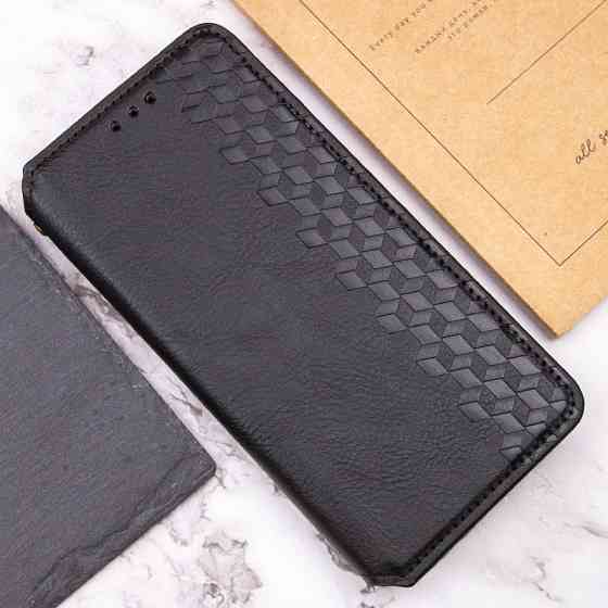 Кожаный чехол-книжка GETMAN Cubic (PU) для Motorola Moto G75 5G Херсон
