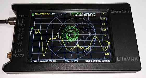 Антенна 2370-2760/5155-6300MHz 6/9dBi, 50W, 40 см, N разъем, с магнитным основанием 12 см, RG58U 3 м Дніпро