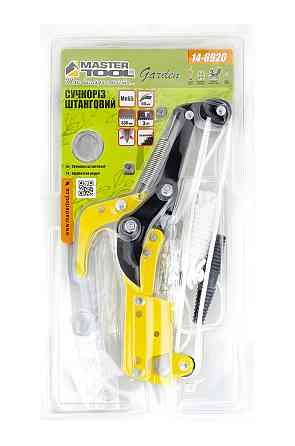 Сучкорез с ножовкой MASTERTOOL 330 мм 5TPI лезвие 60 мм под телескопическую ручку 14-6920 Харьков