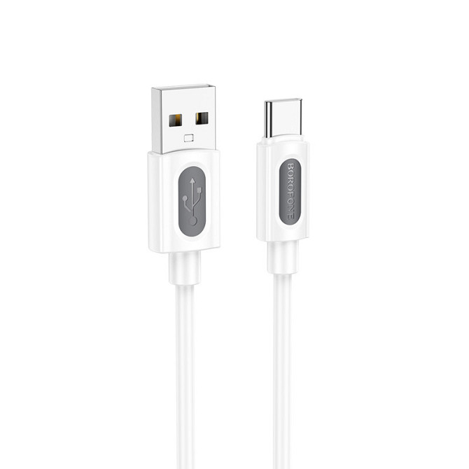 Дата кабель Borofone BX114 Structure USB to Type-C 3A (1m) Херсон - изображение 1