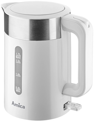 Электрочайник Amica KD 3011 1.7 л белый Київ - зображення 2