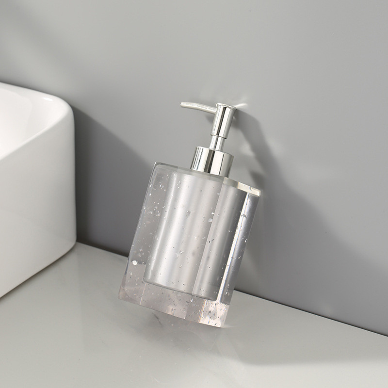 Дозатор для рідкого мила 11058 7х7х18 см прозорий Київ - зображення 1