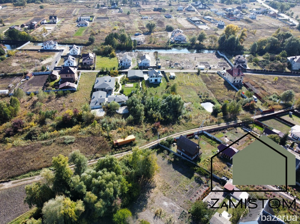 Продаж ділянки 10 соток. Село Гнідин. Центр. Вже залито два фундаменти під будинки, проекти додають Борисполь - изображение 11