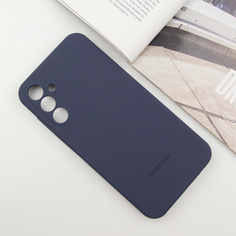 Чехол Silicone Cover Lakshmi Full Camera (AAA) with Logo для Samsung Galaxy A55 Херсон - зображення 2
