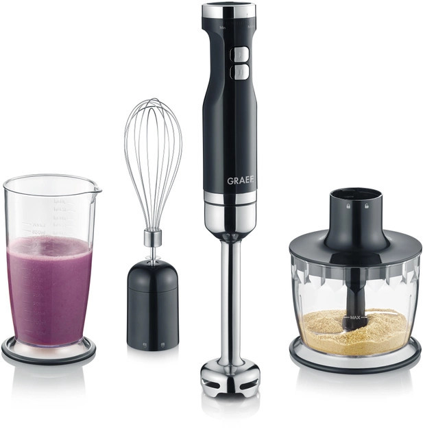 Блендер погружной Graef HB502EU 800 Вт черный Киев - изображение 4